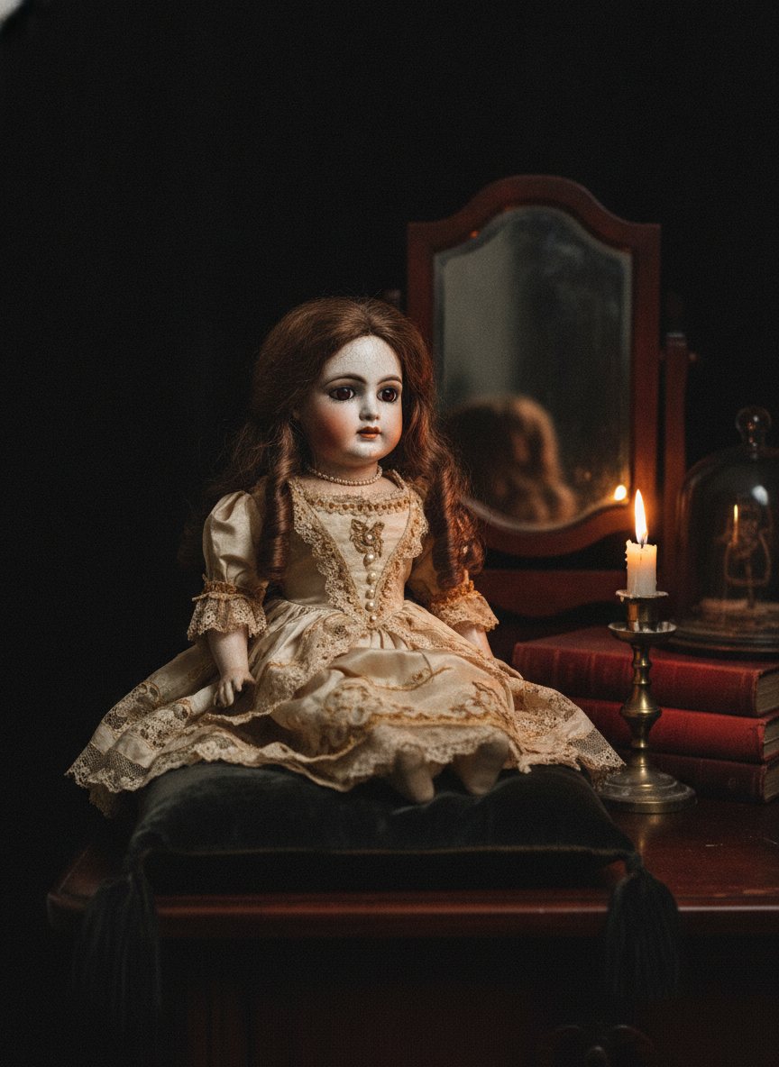 Seraphine — Bisque porcelain girl